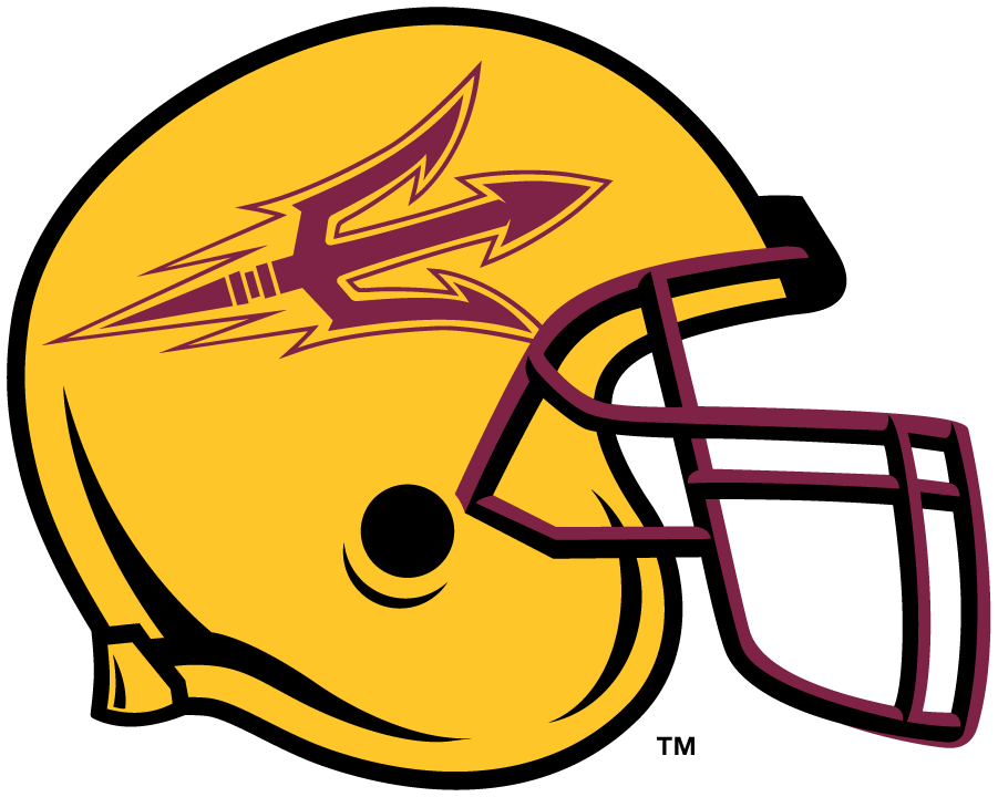 Arizona State Sun Devils 2011-2019 Helmet diy iron on heat transfer